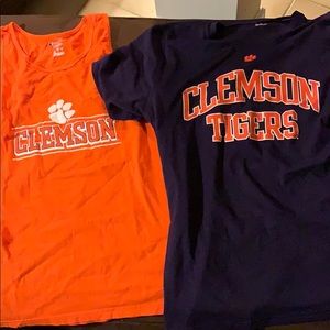 Clemson Tank top and T-shirt bundle!